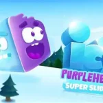 Play Icy Purple Head Super Slide Play Online at Hooda Math