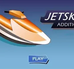 Play Jet Ski Addition Play on Hooda Math