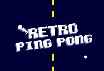 Retro Ping Pong Play on Hooda Math