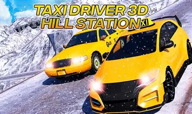 Taxi Driver 3D Play on Hooda Math